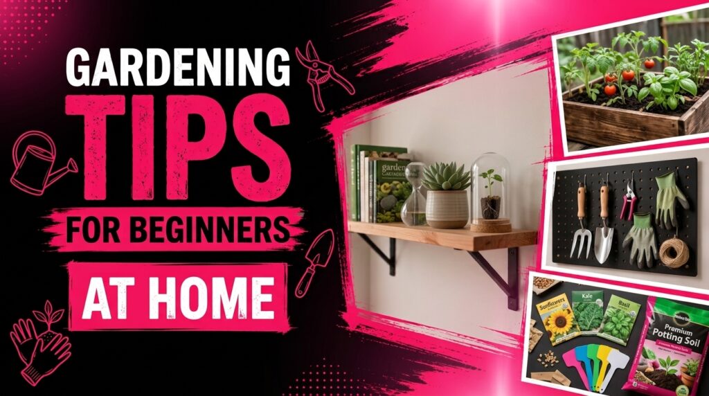 Gardening Tips for Beginners at Home